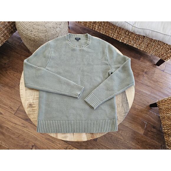 J.CREW Other - J. Crew Organic Cotton Crewneck Sweater Men's Size M Thick Preppy Outdoors EUC